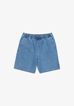 LARRY - MIT ELASTISCHEM BUND - Denim shorts - ocs