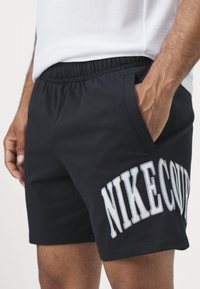 Nike Performance HERITAGE SHORT - Sportiniai šortai - black/white/flat pewter