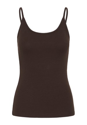 Kaffe, KACARNA STRAP TOP - Top - coffee bean