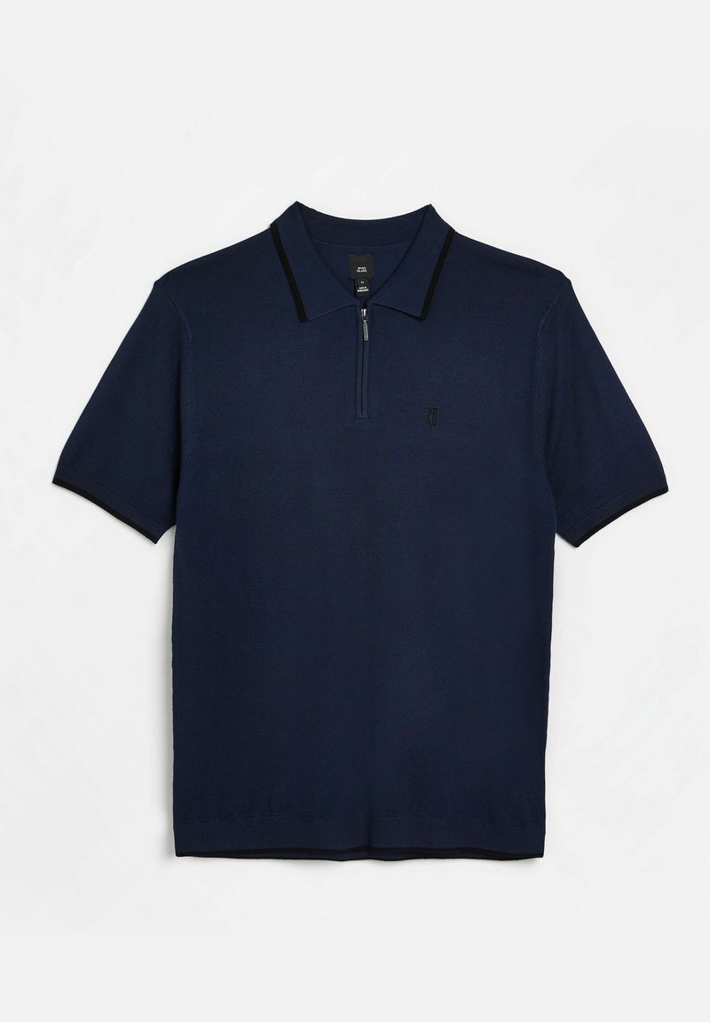 Herren T-Shirts & Polos | River Island Poloshirt navy/dunkelblau - XJ51661 Herren T-Shirts & Polos | River Island Poloshirt navy/dunkelblau - XJ51661