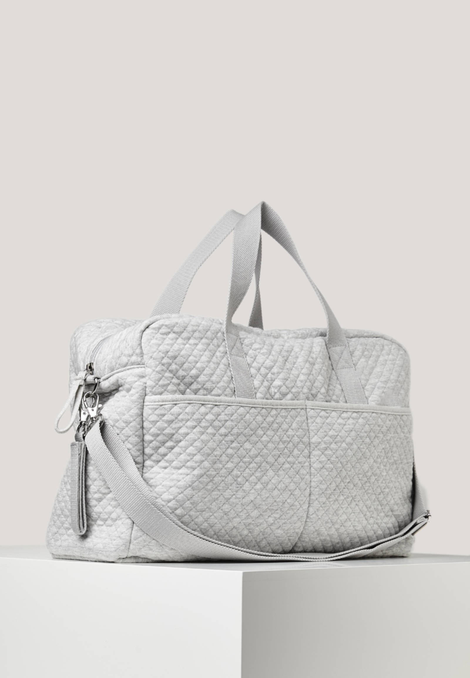 leather changing backpack