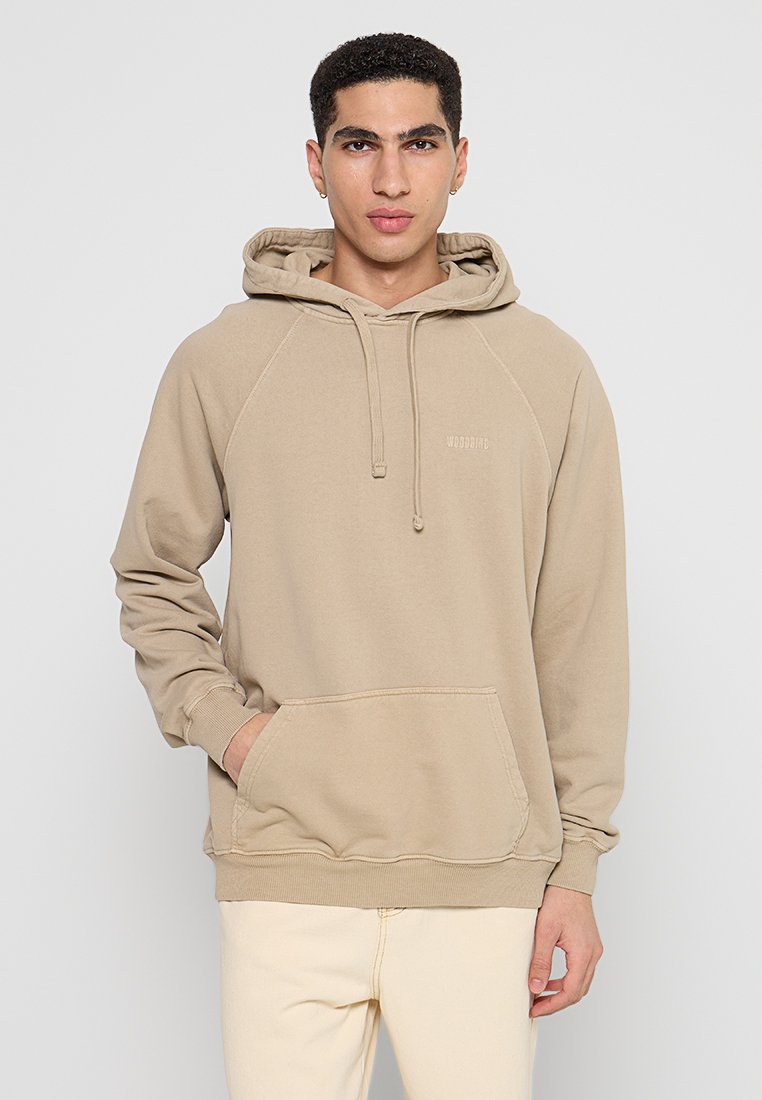 Woodbird Hoodie zandkleur Woodbird Hoodie zandkleur