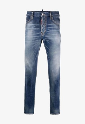 Dsquared2 SKATER STAPLED - Jeans Skinny Fit - denim azul