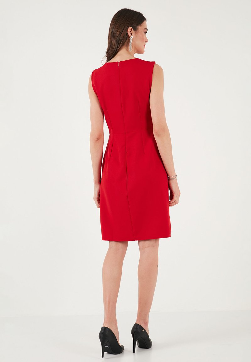 LELA Loose Fit - Cocktail dress / Party dress - red - Zalando.ie