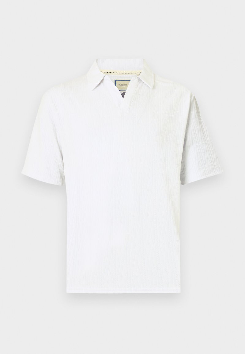 Brave Soul Poloshirt wit