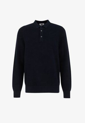 WE Fashion Polo marškinėliai - dark blue