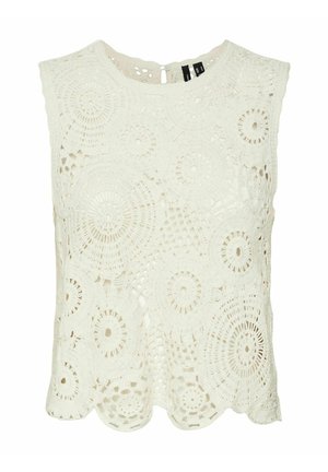 Vero Moda VMVIGA - Top - snow white