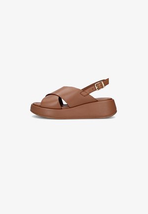 Frau Shoes, 04M4 - Sandali con plateau - brown