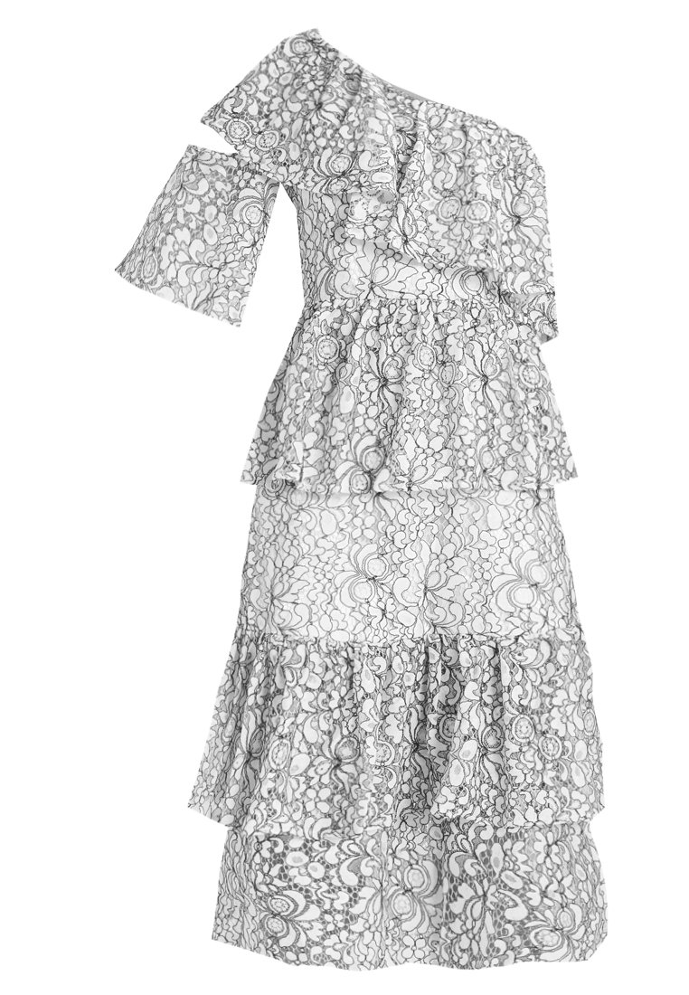 Missguided Robe de jour blanc