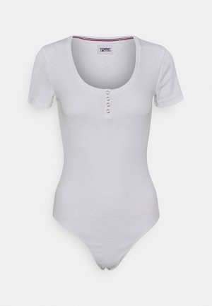 HENLEY - Camiseta básica - white