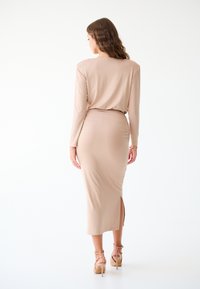 LEIMANN Vestito di maglina - beige