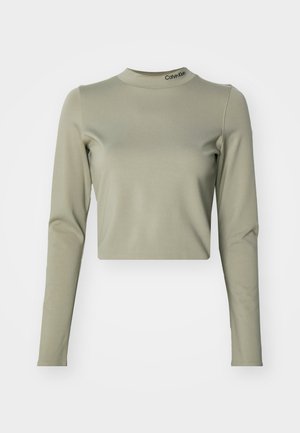 Calvin Klein Jeans MILANO LOGO  - Top dugih rukava - nordic dust