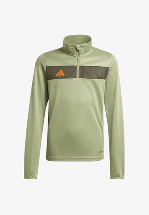 TIRO ES Y - Top s dlhým rukávom - tent green night cargo impact orange