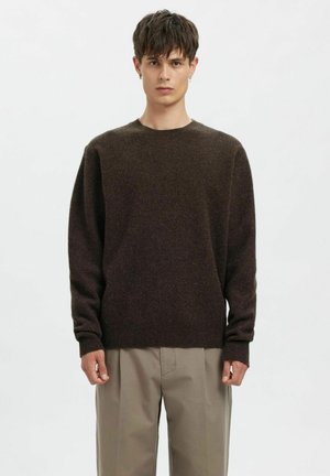 PULLOVER - Strickpullover - black coffee