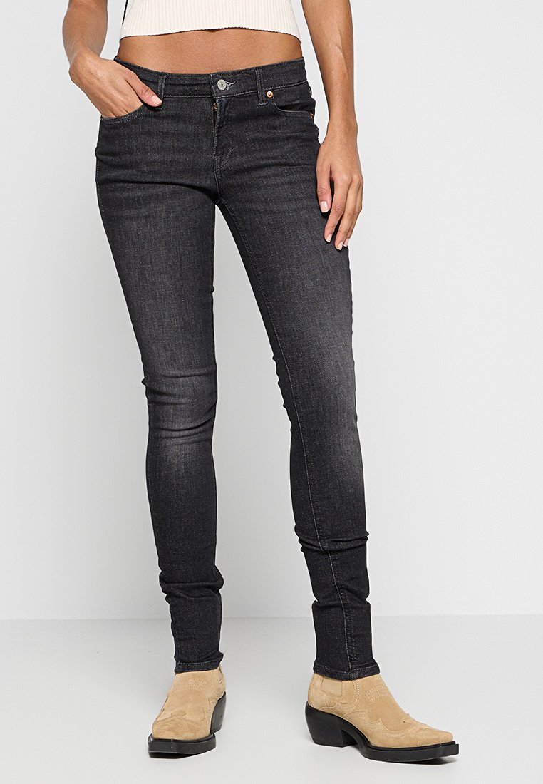 Denham Jeans Skinny Fit zwart