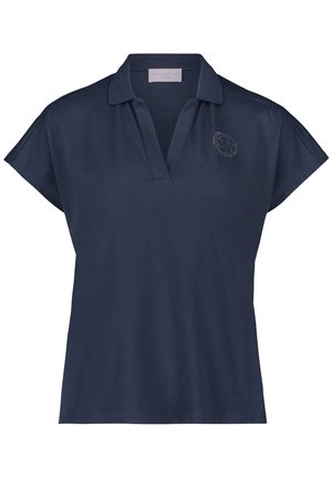 Betty Barclay, BETTY BARCLAY MIT SCHMUCKSTEINEN POLOSHIRT - Polo - dunkelblau