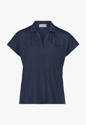 Betty Barclay, BETTY BARCLAY MIT SCHMUCKSTEINEN POLOSHIRT - Polo - dunkelblau