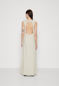 Vero Moda VMDANI OPEN BACK DRESS - Dolga obleka - off-white