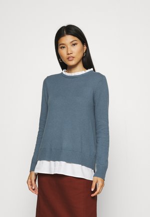 2 IN 1 - Svetr - grey blue