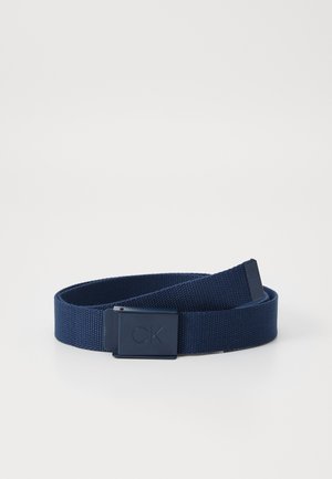 Calvin Klein Golf MONOGRAM BUCKLE BELT - Vyö - navy