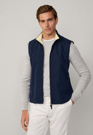 Hackett London TRAVEL - Waistcoat - ink blue