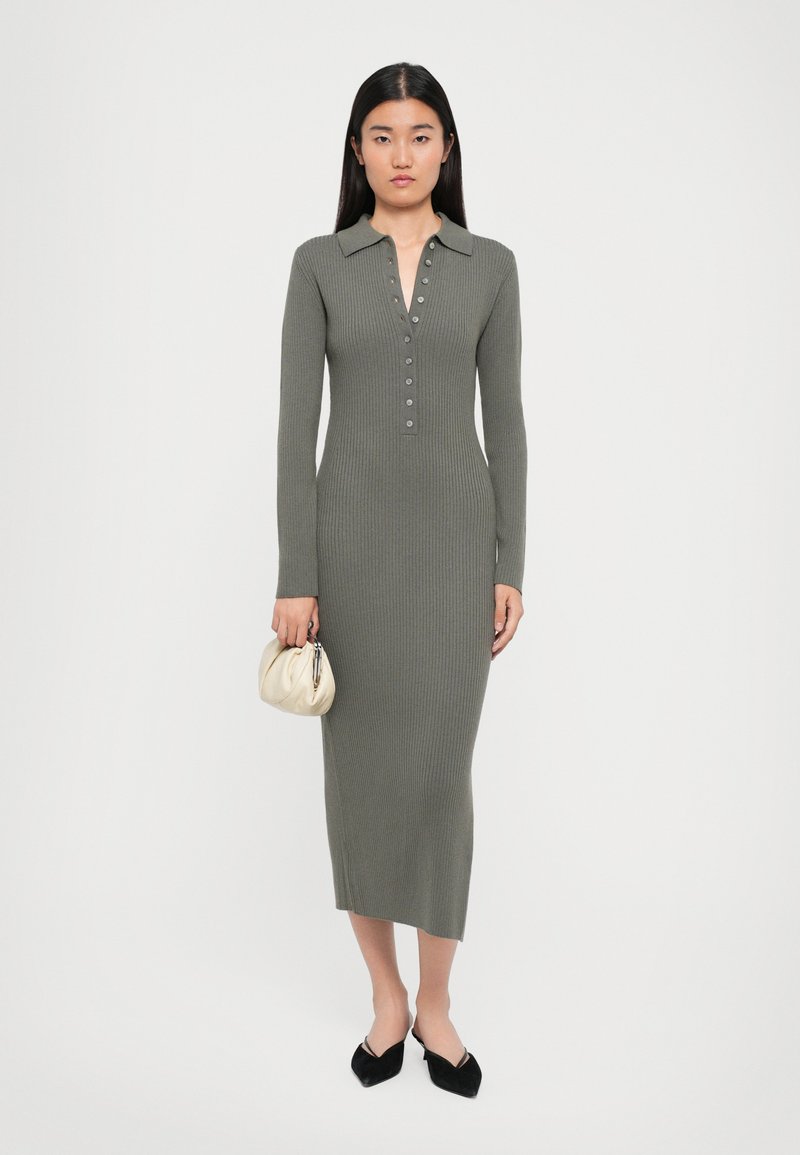olive green beaded dress Primavera 13156 Modest Formal Dress Olive / 14 main image 1