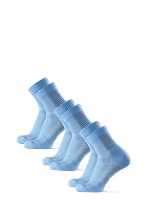DISTANCE RUNNING 3 PACK - Sports socks - light blue