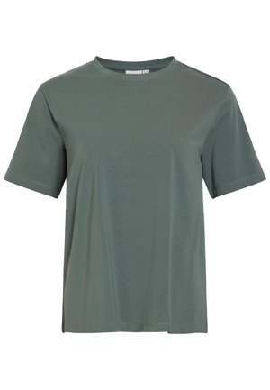 VILA, VINORA - T-Shirt basic - balsam green