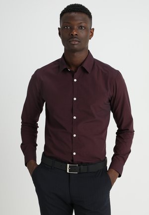 Pier One by Zalando Επίσημο πουκάμισο - bordeaux
