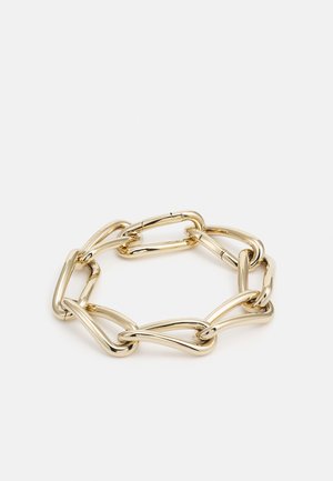 LINKS BRACELET WITH CARABINER CLOSURE - Karkötő - gold-coloured