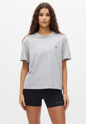 TEE - T-Shirt basic - grey melange