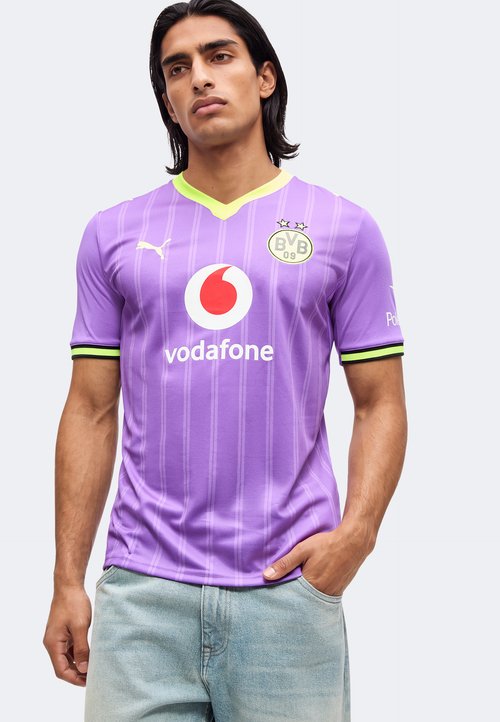 PUMA BVB DORTMUND THIRD REPLICA - Club wear - purple glimmer/yellow alert — photo 4