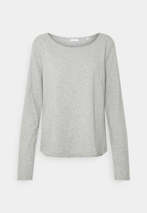 LONGSLEEVE CREWNECK - Long sleeved top - grey melange