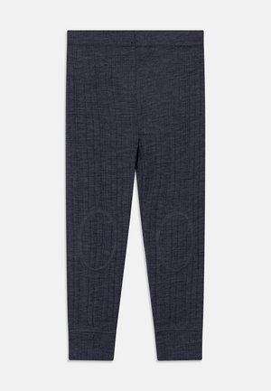 Name it NMMWANG NEEDLE LONGJOHN SOLID UNISEX - Legging (type pantalon) - ombre blue