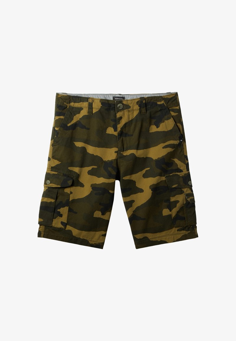 Quiksilver CRUCIAL BATTLE - Shorts - thyme everyday camo