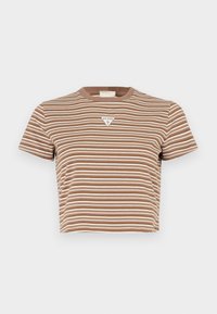 GO CORE STRIPE - Printtipaita - toasted pine multicoloured