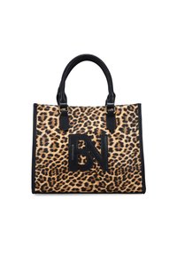 CON LOGO - Bolso de mano - leopardo
