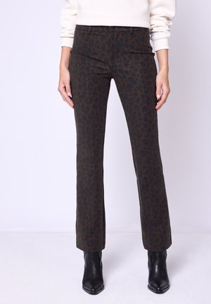 BOOTCUT LEO - Broek - braun
