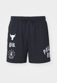 Under Armour PROJECT ROCK SHORT - Sporta šorti - black/white