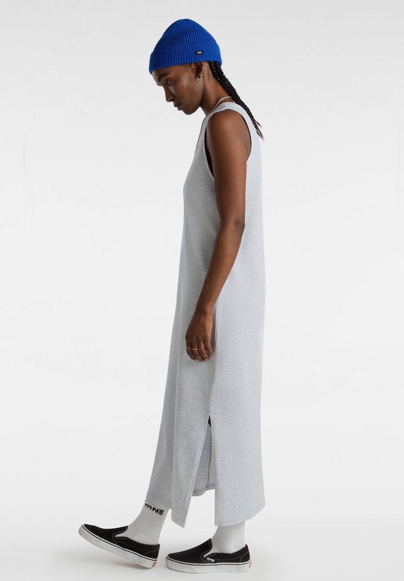 sequin summer maxi dress Celia Silver Sequin Maxi Dress by Morning Lavender