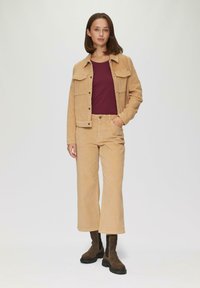 s.Oliver Langarmshirt - rubinrot