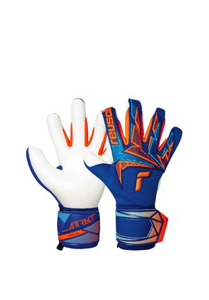 ATTRAKT ADVANCE - Guantes de portero - sharp blu/shock orang