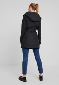 Even&Odd Casaco curto - dark grey mélange