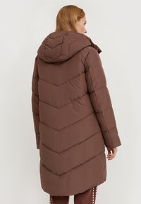 Finn Flare Zimní kabát - dark brown