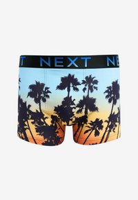 Next PATTERN FOUR PACK - Bokserit - orange green palm tree print