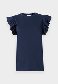 VISUMMER  - Jednoduché tričko - navy blazer