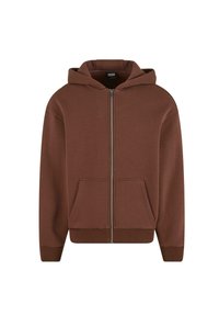 FLUFFY HOODY - Lukuga pusa - chocolatebrown