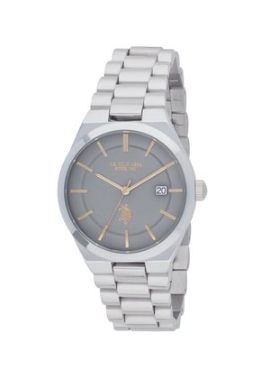 CHUKKER - Uhr - silver coloured and grey coloured