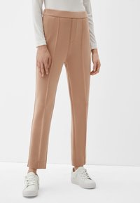 s.Oliver BLACK LABEL Pantalon classique - sandstein