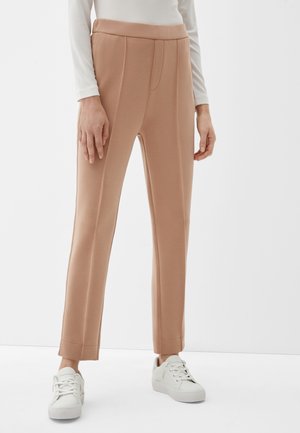 s.Oliver BLACK LABEL Pantalon classique - sandstein